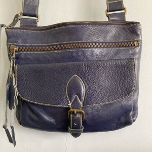 Navy Roots Purse